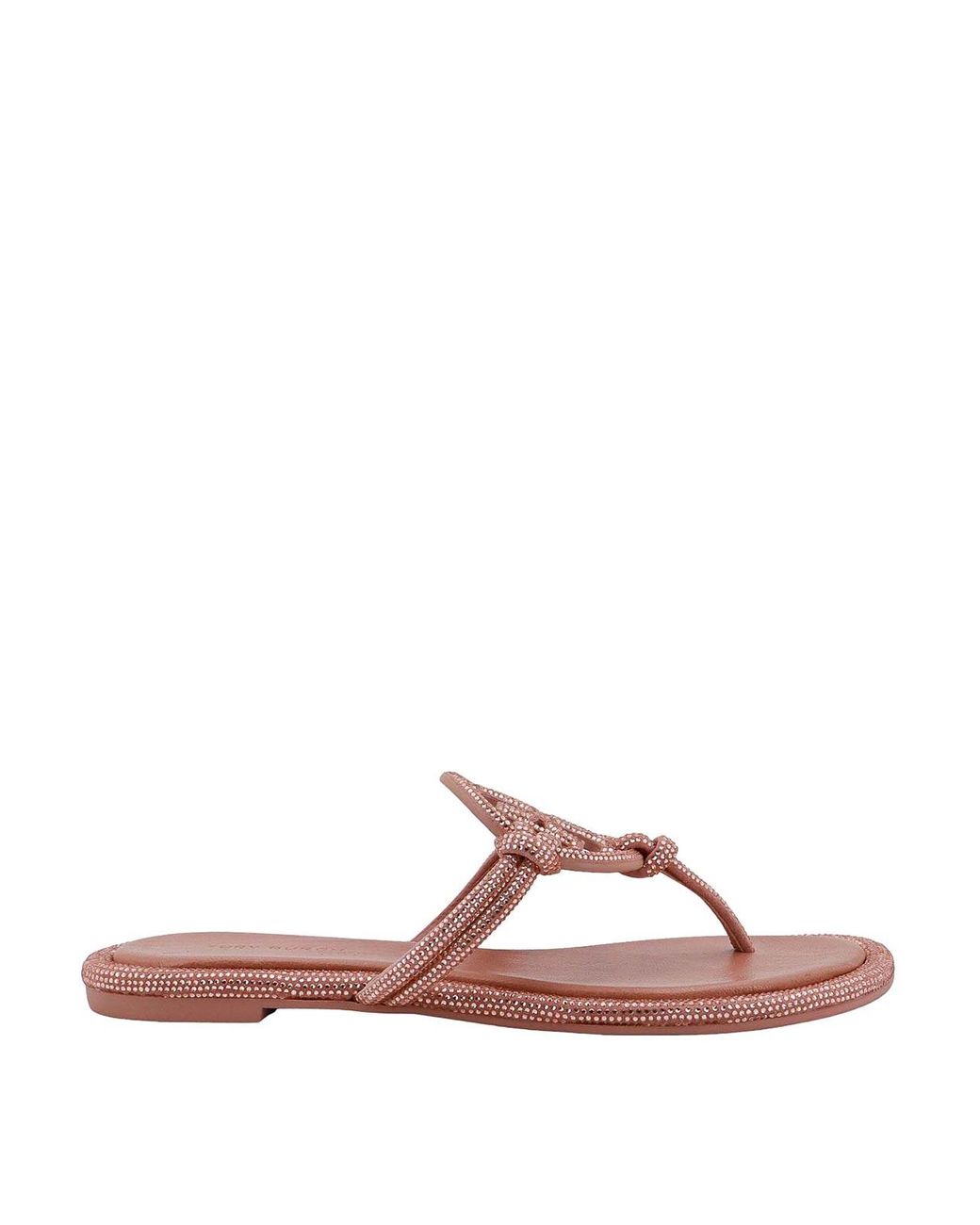 Tory Burch Suede Sandals in Brown Lyst