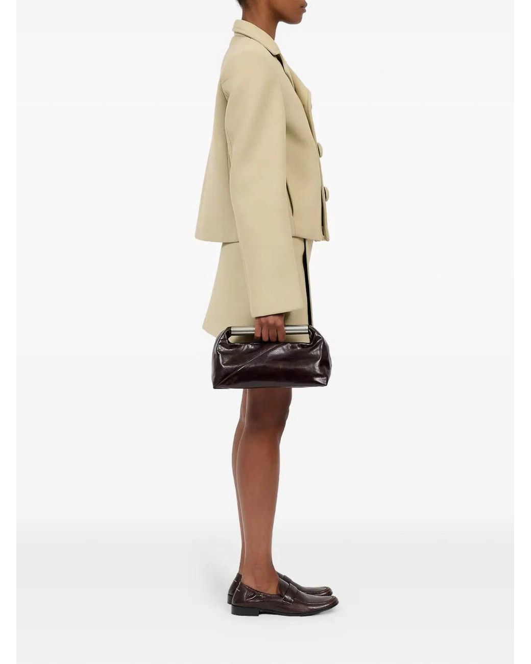 MM6 by Maison Margiela Brown New Jappo Handbag