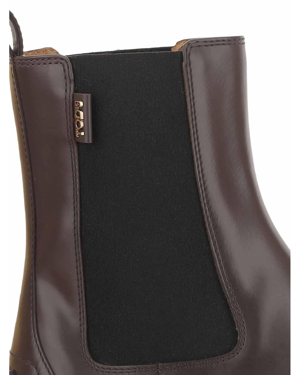 Tod's Brown Tods Calfskin Shoes