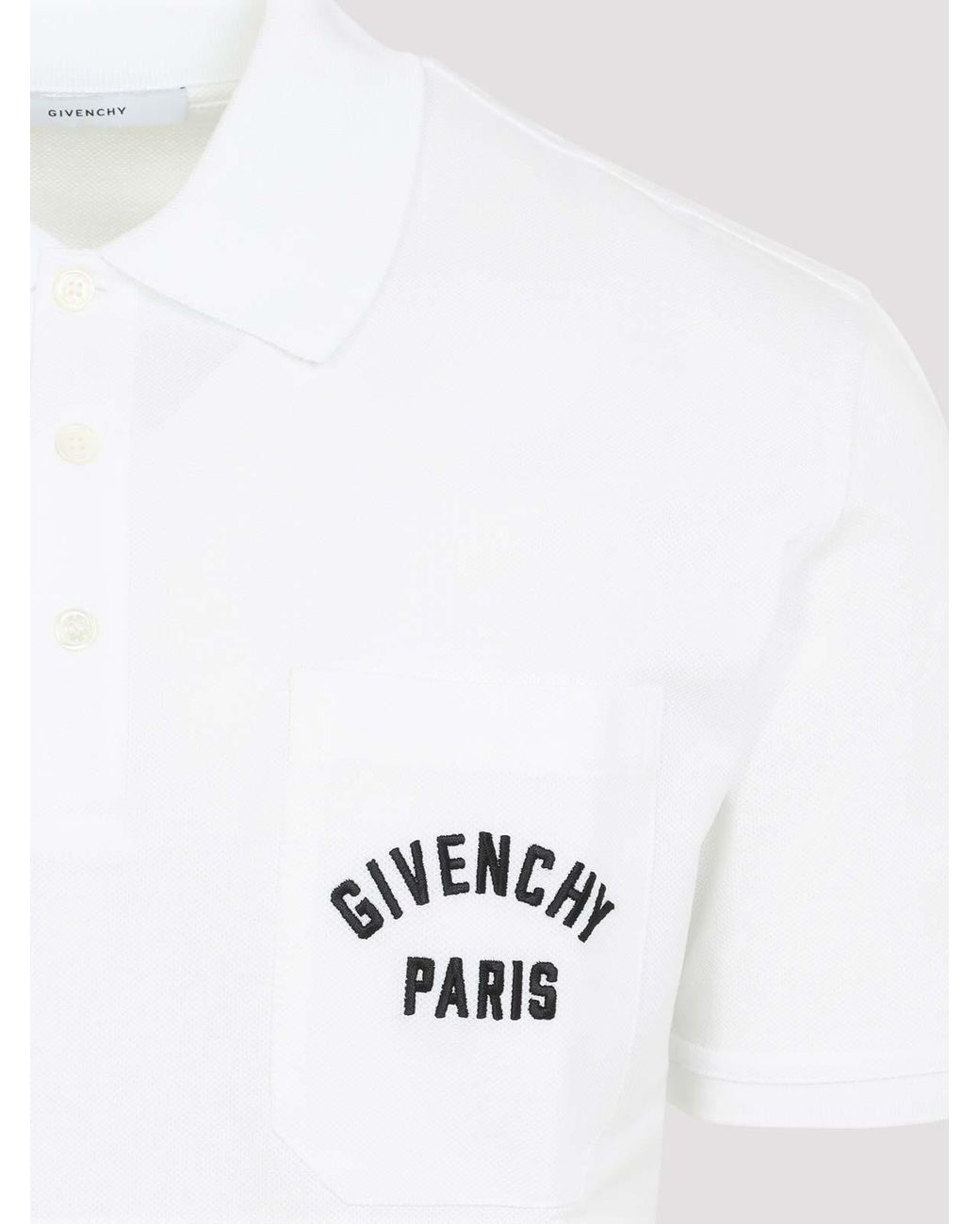 Givenchy White Polo for men
