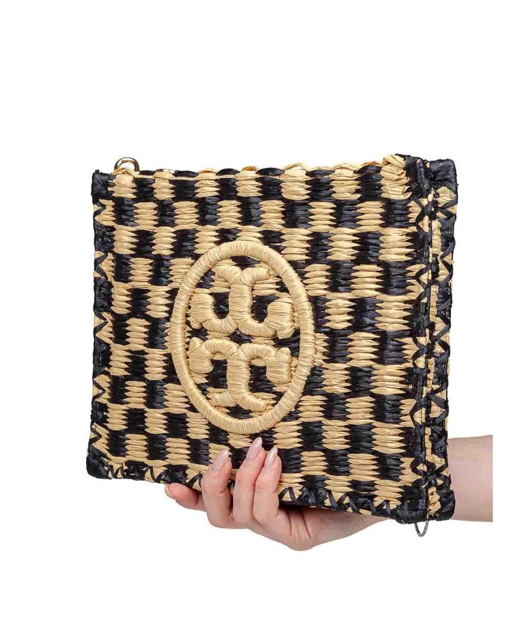 Pouch Ella di Tory Burch in Black