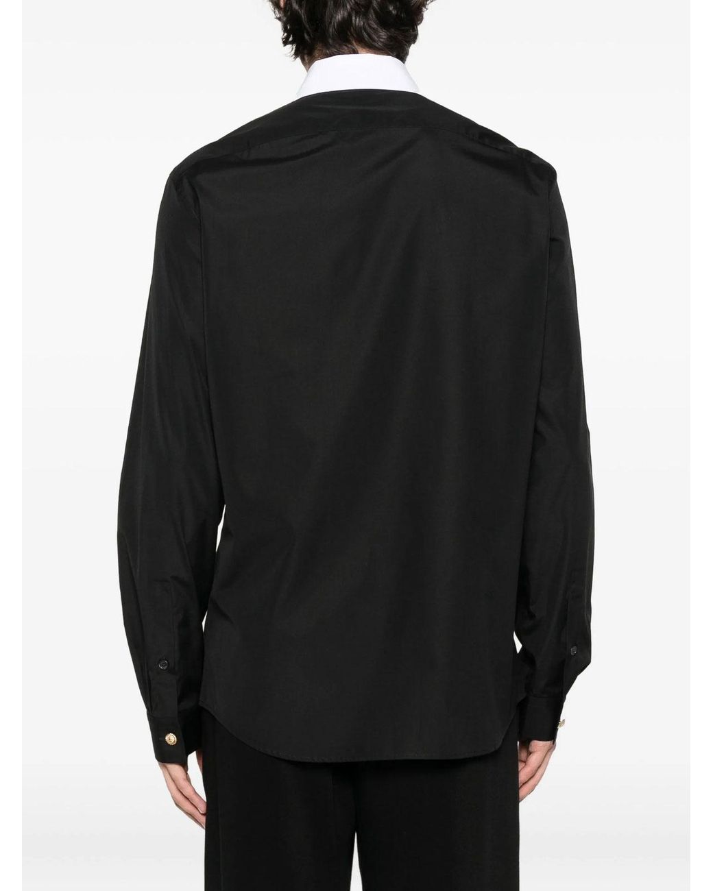 Camicia Ls di Balmain in Black da Uomo
