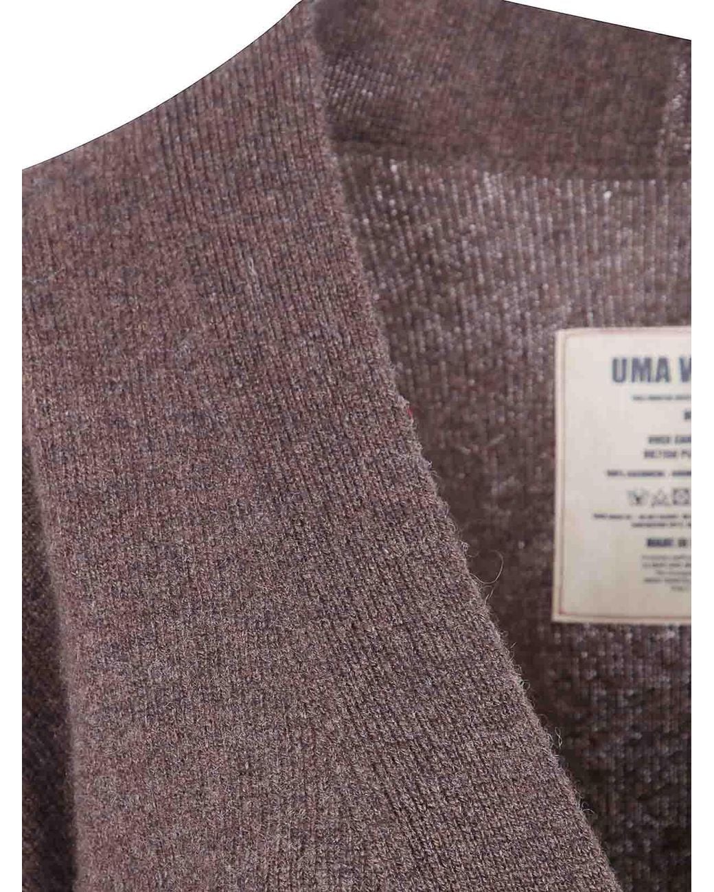 Uma Wang Brown Over Cardigan