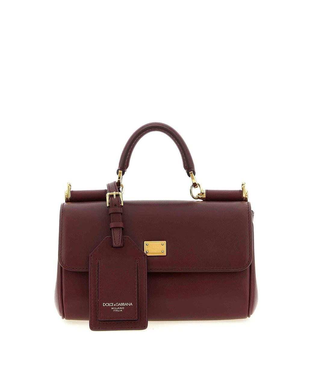 Dolce & Gabbana Purple My Sicily Mini Handbag