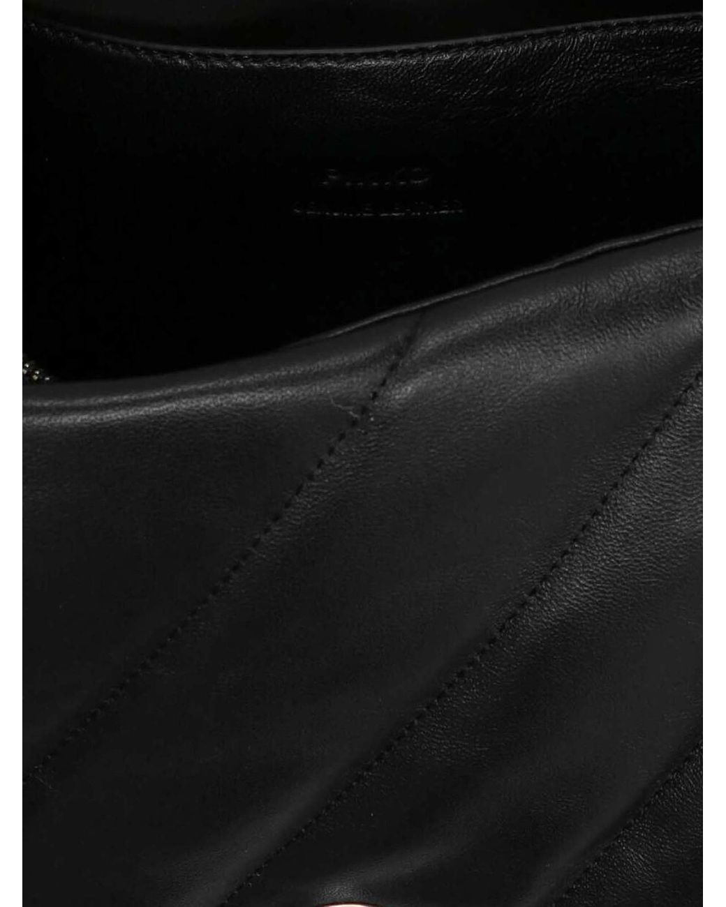 Pinko Black Love Big Puff Classic Bag