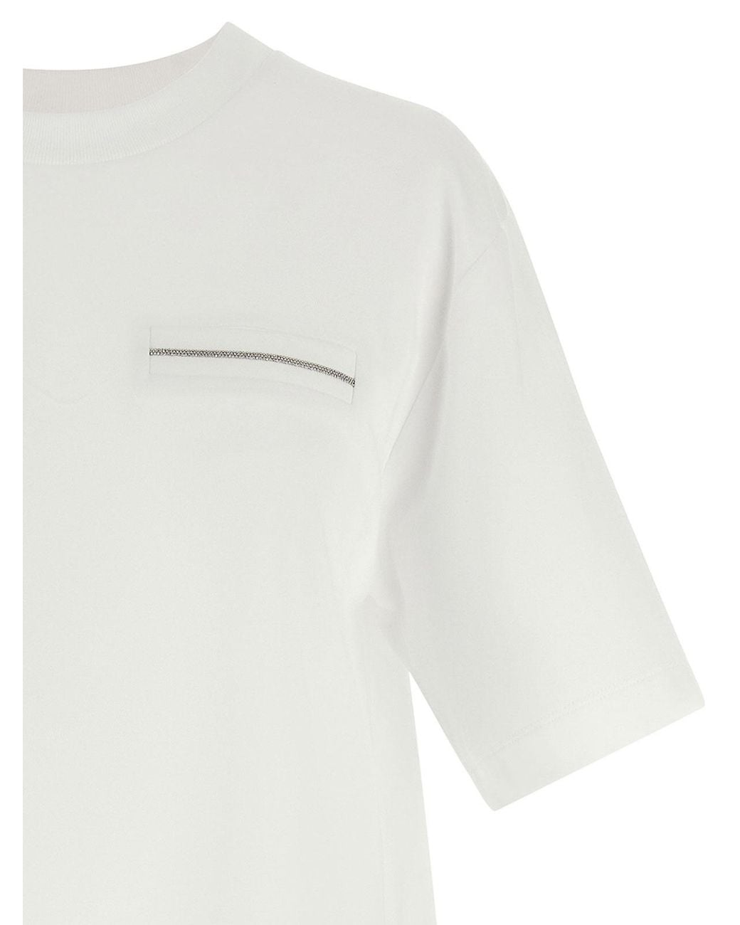 Peserico White Punto Luce T-Shirt