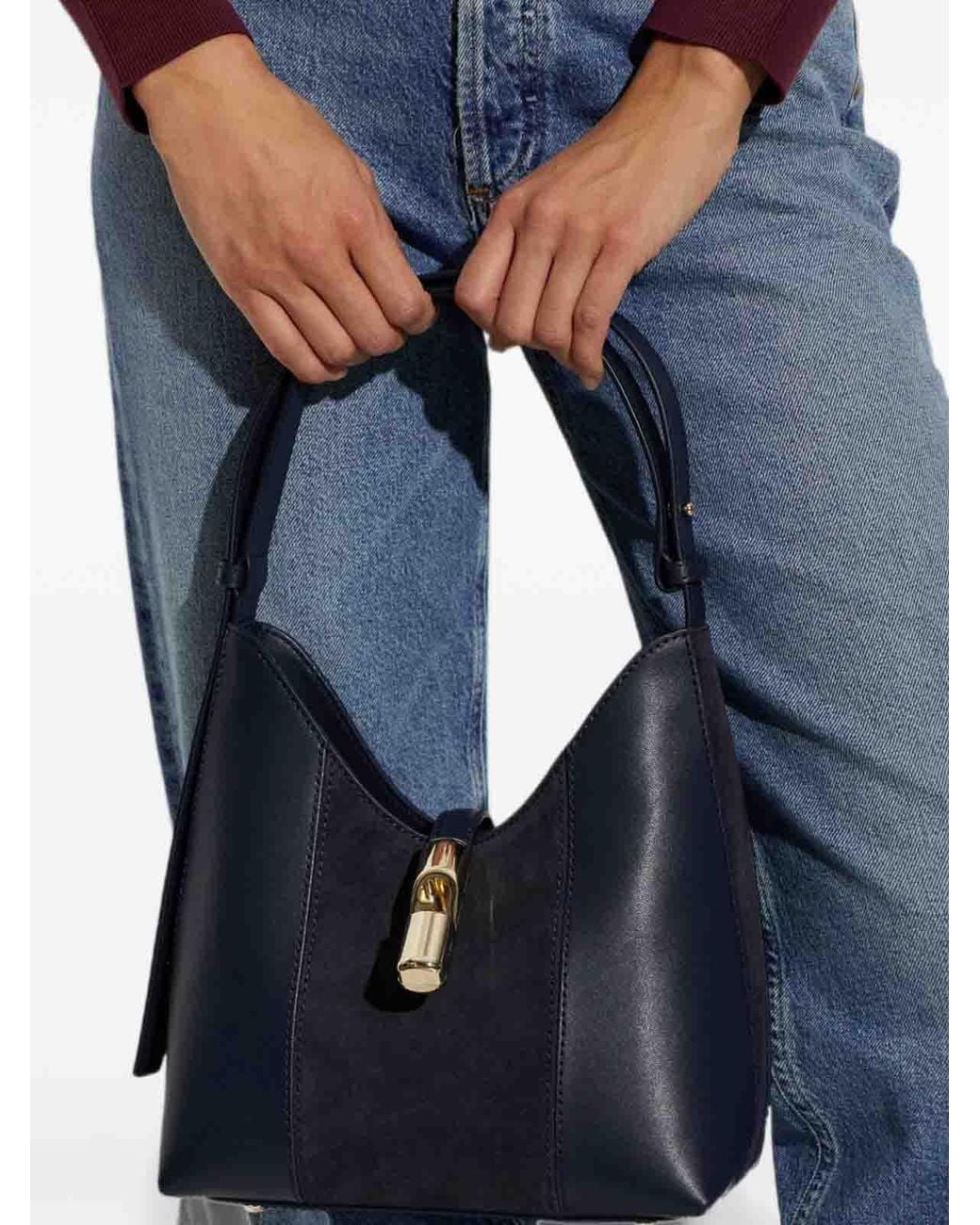 Furla Blue Handbag