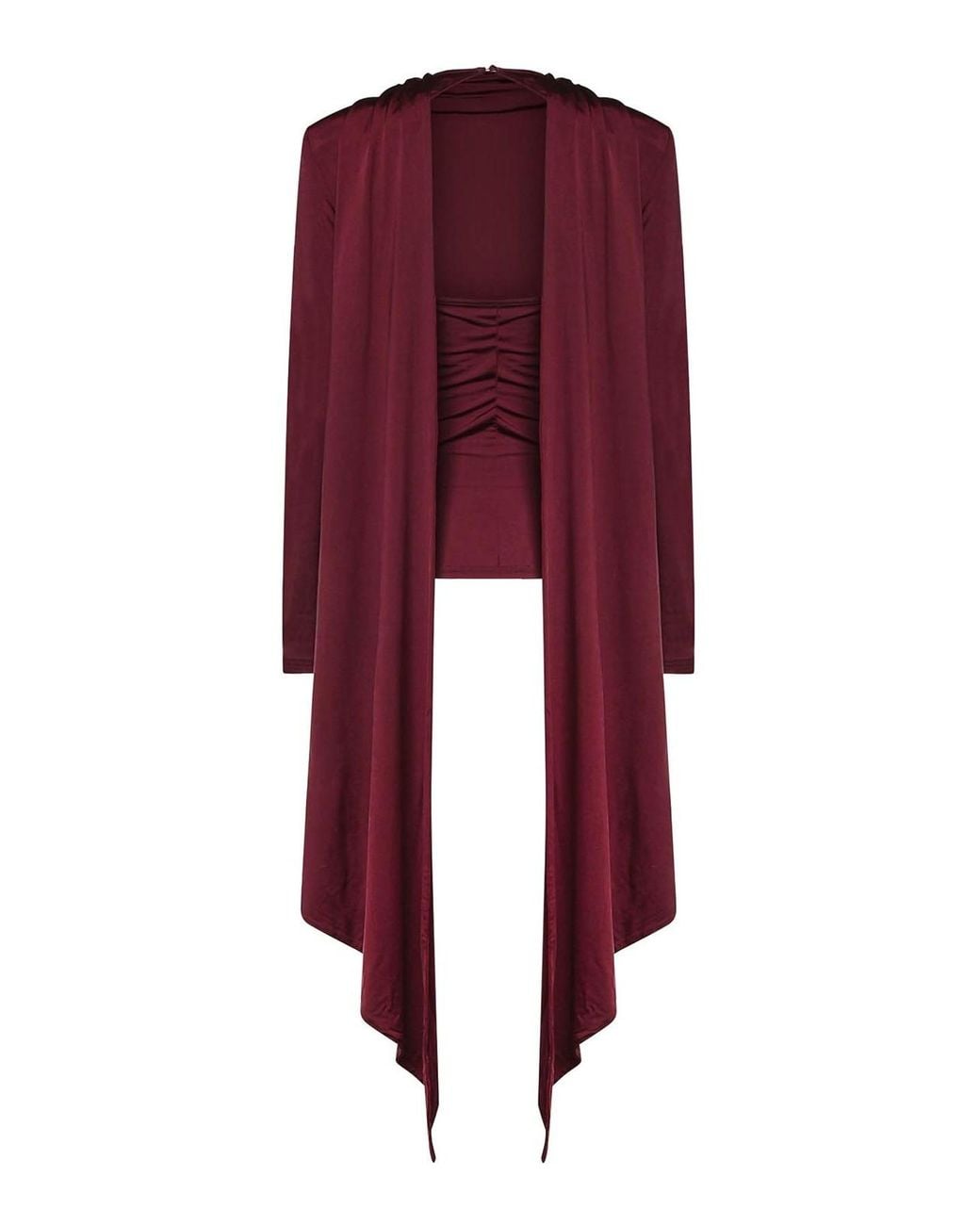 ROTATE BIRGER CHRISTENSEN Purple Long-Sleeved Viscose Top