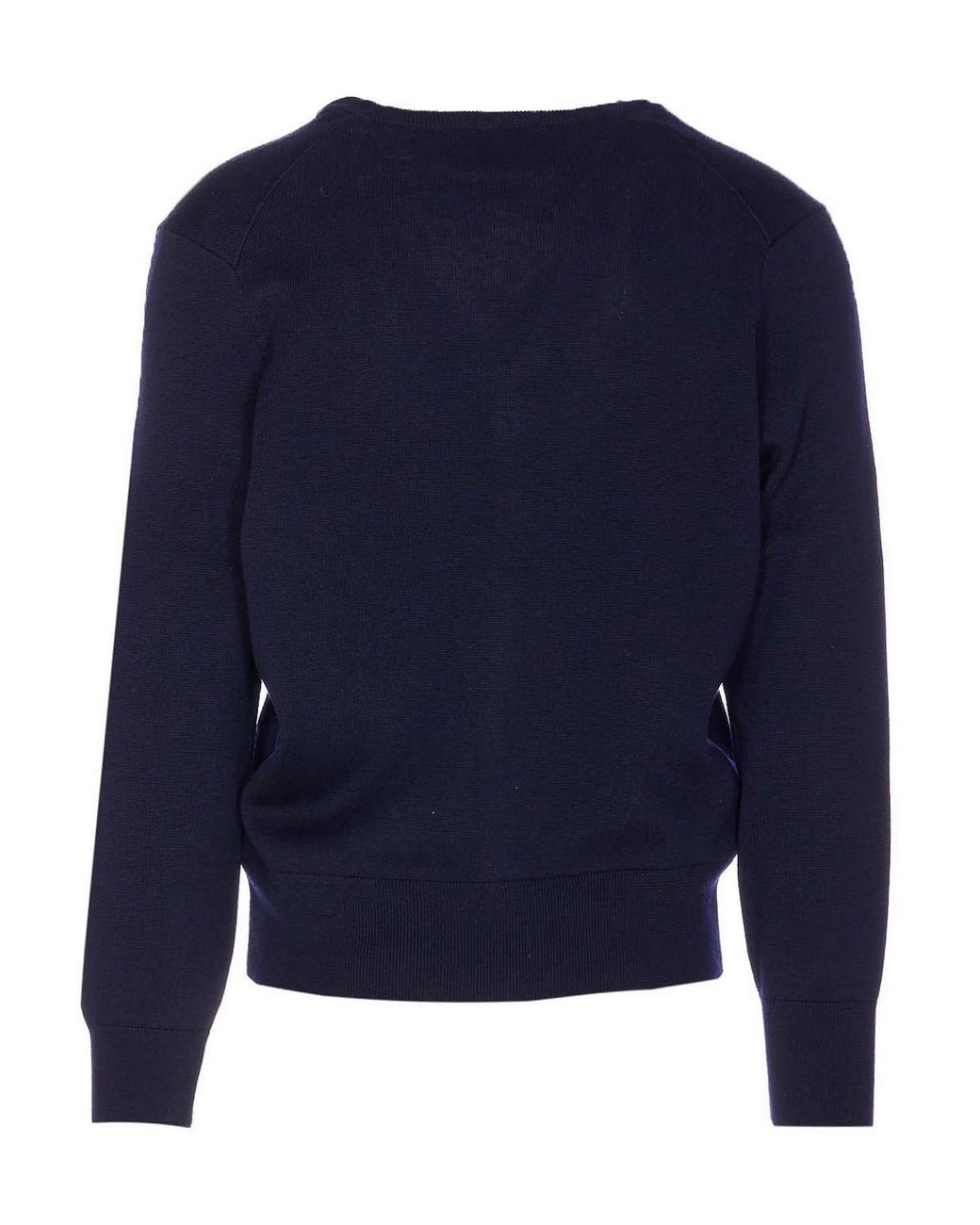 AMI Blue Ami De Coeur Cardigan for men