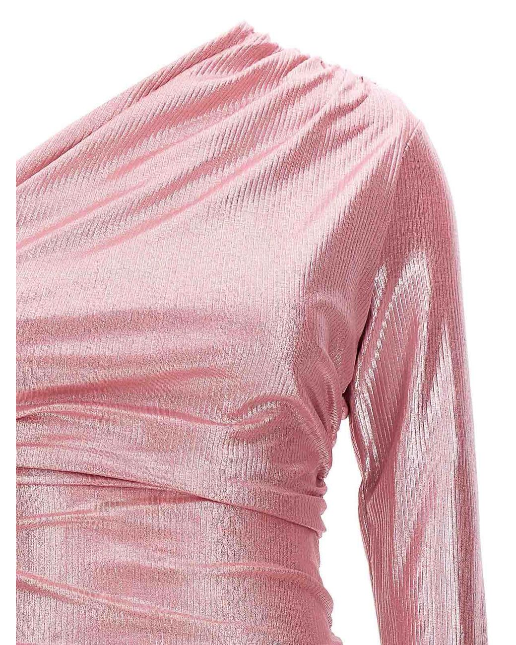 ANDAMANE Pink Olimpia Mini Dress