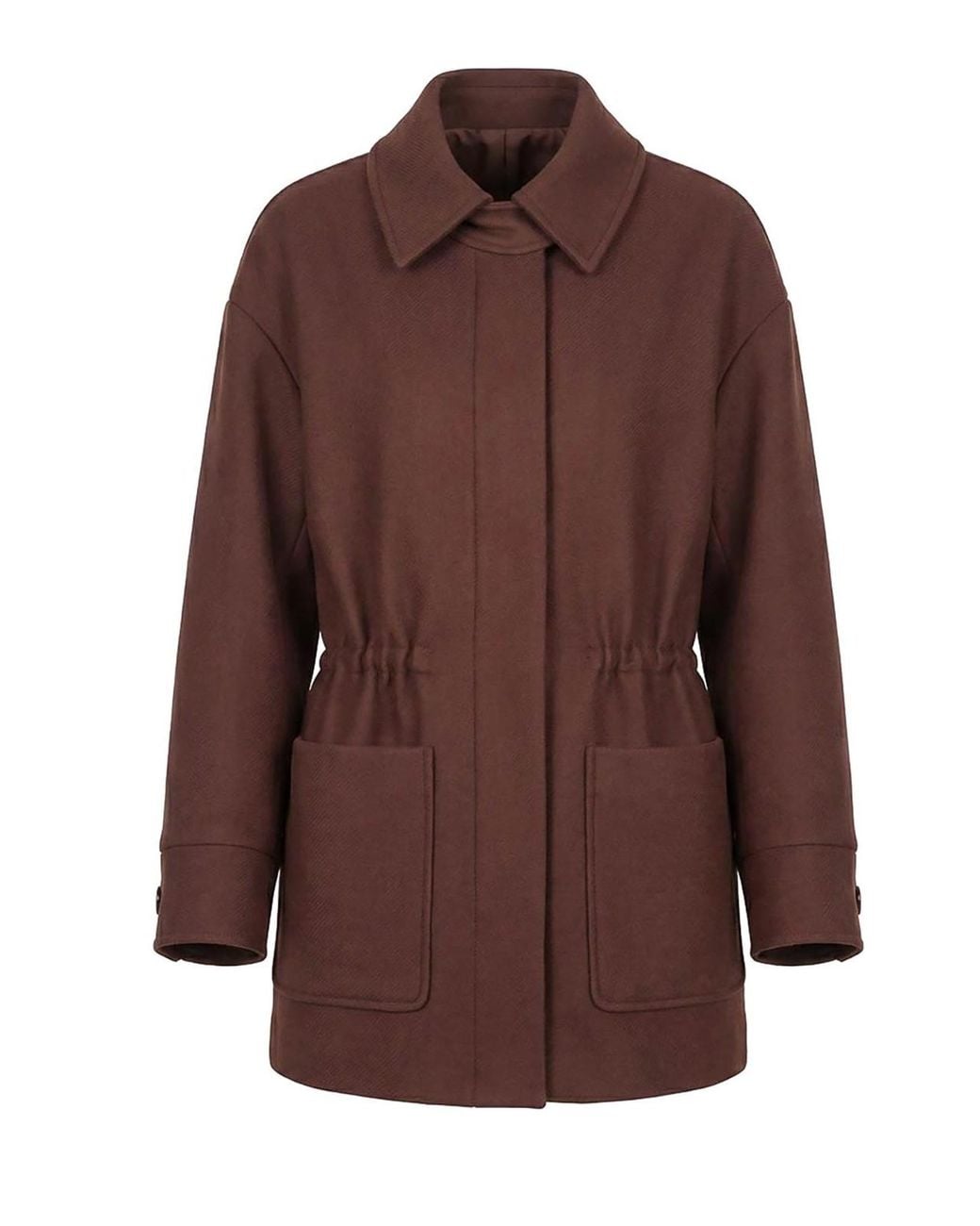 Patrizia Pepe Brown Coat