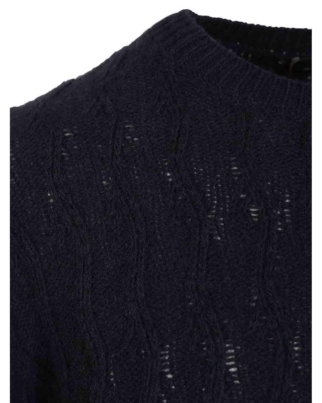 Etro Blue Cashmere Sweater for men