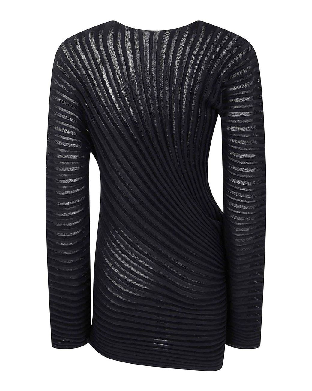 Pleats Please Issey Miyake Blue Stream Top