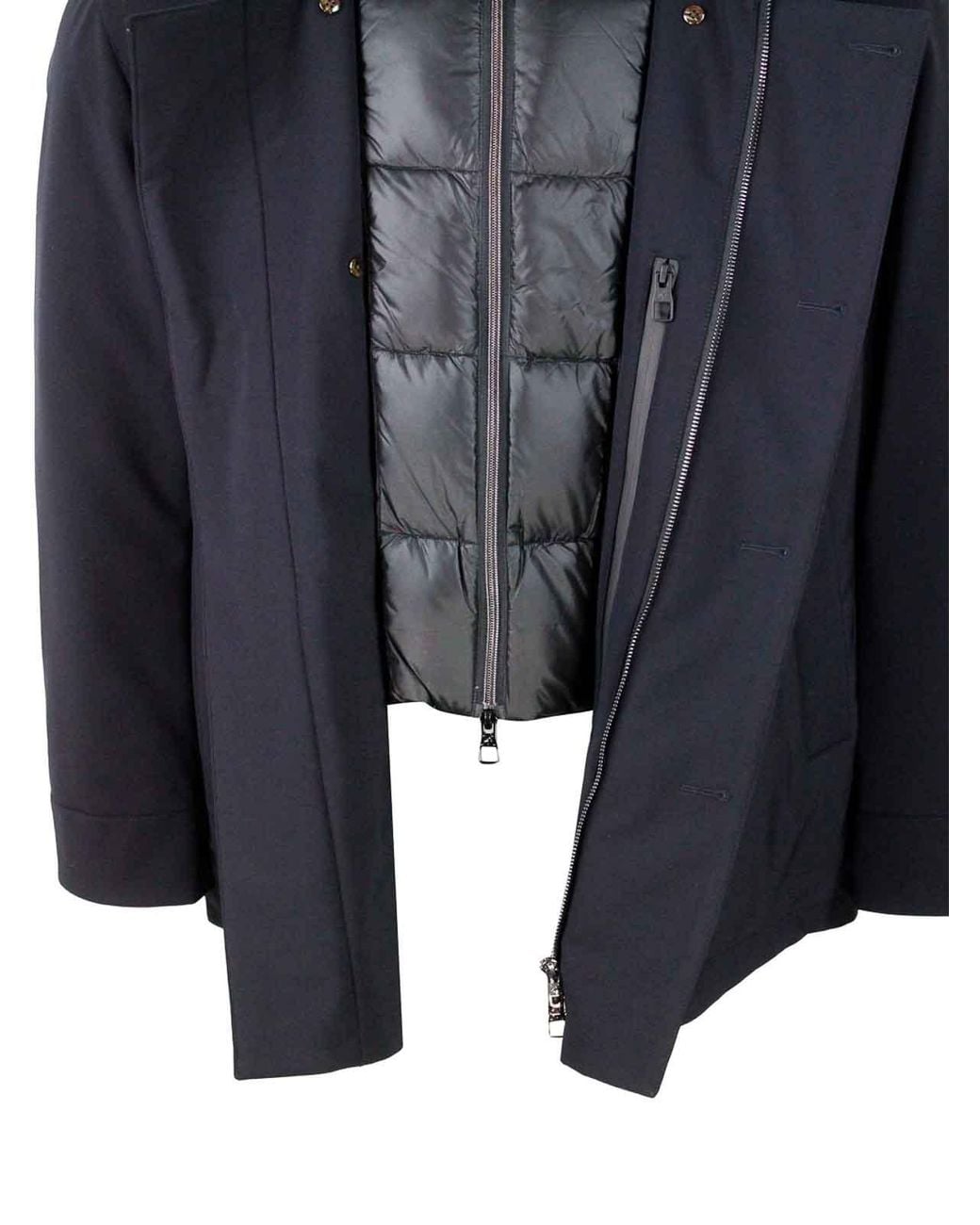Montecore Blue Tech Fabric Jacket for men