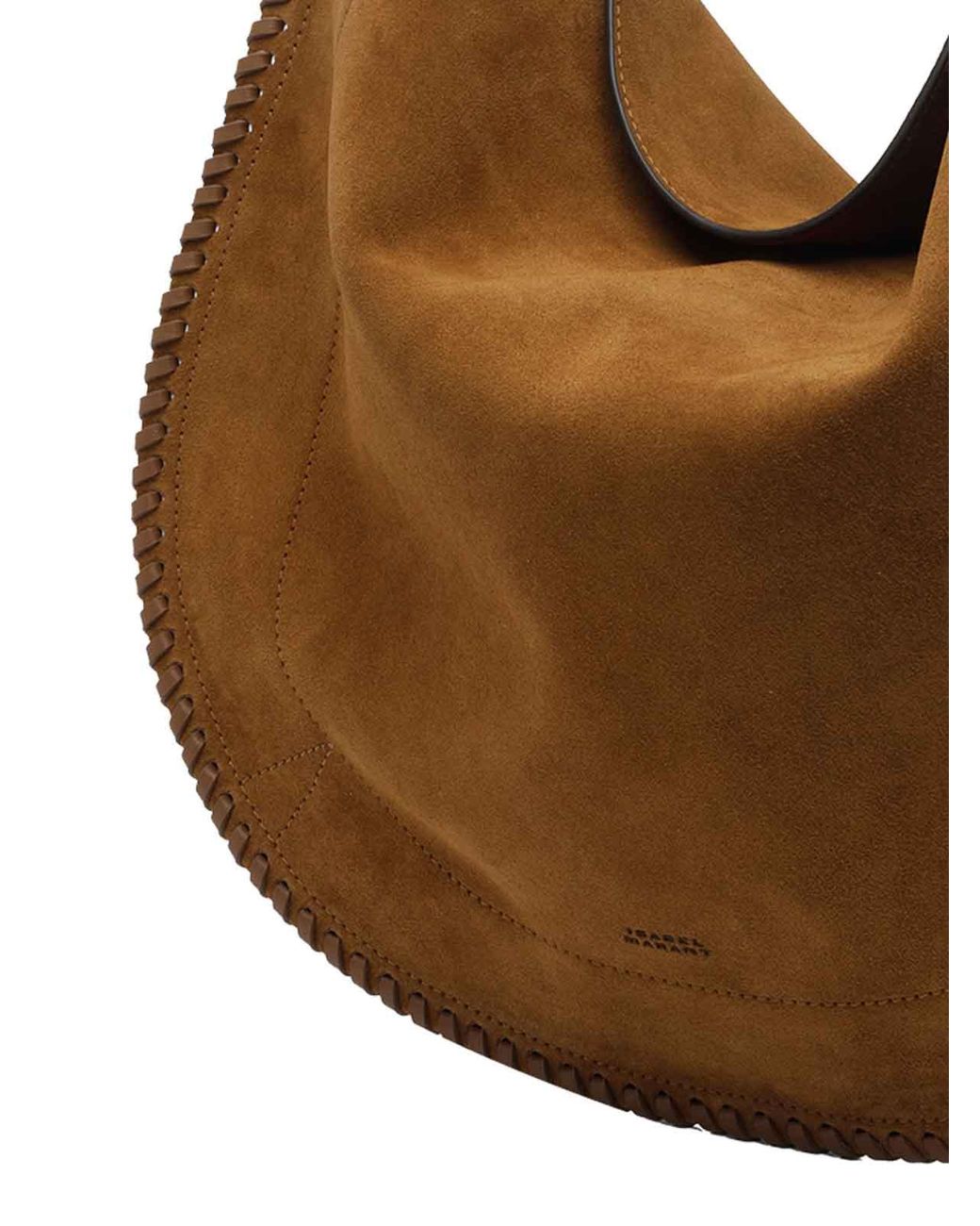 Isabel Marant Brown Cognac Soft Oskan Hobo