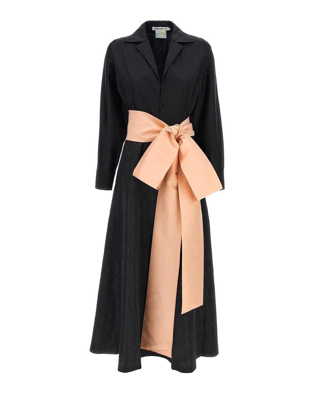 BERNADETTE Black Maxi Dresses