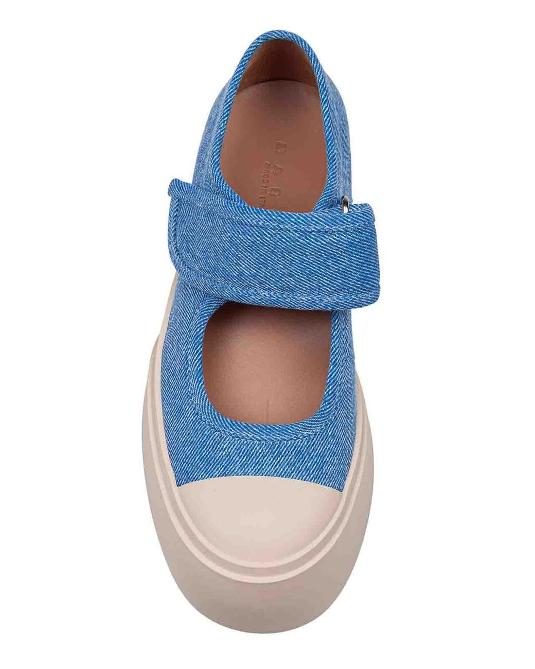 Marni Blue Mary Jane Pablo Sneakers