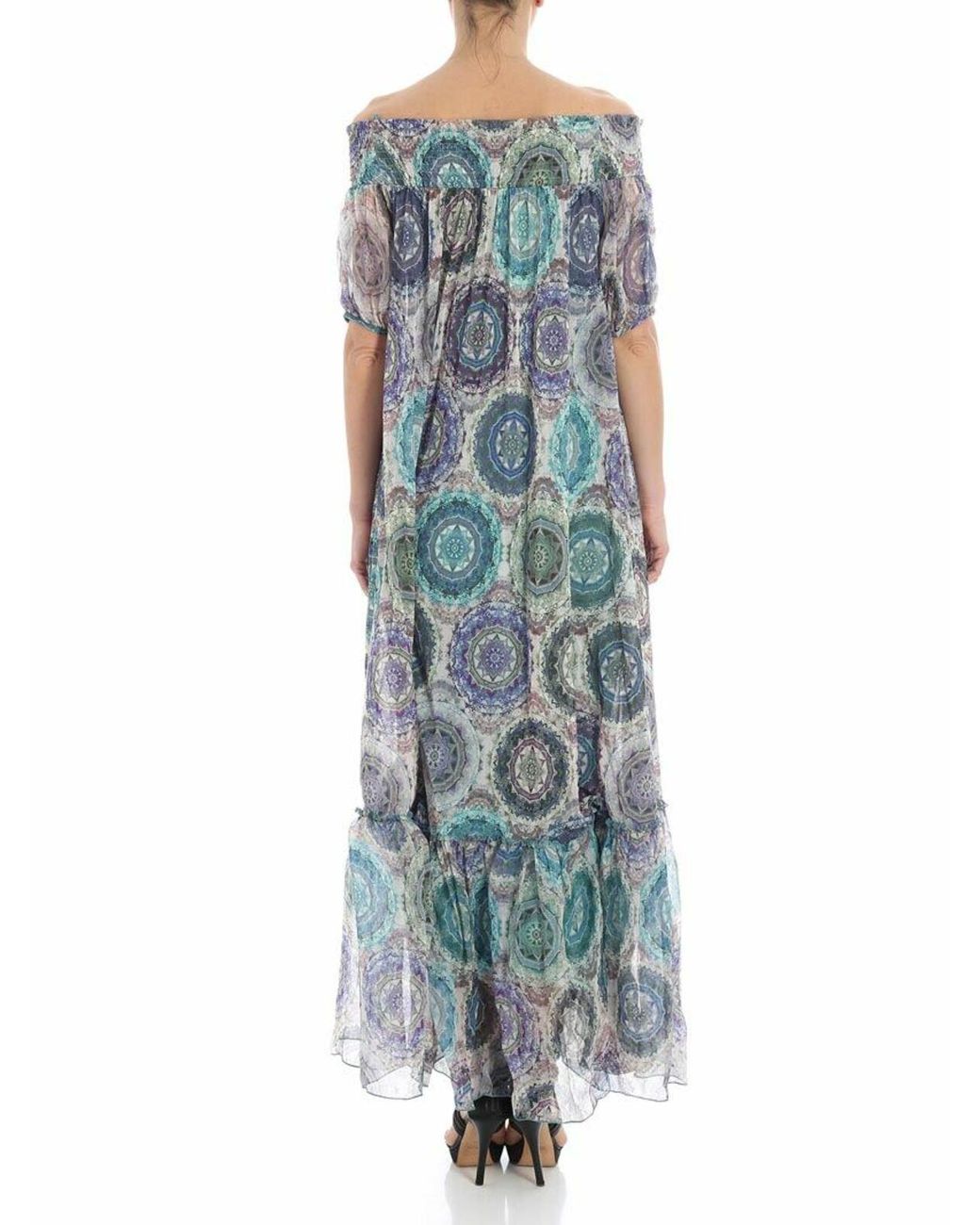 Vestido Midi Fuzzi de color Blue