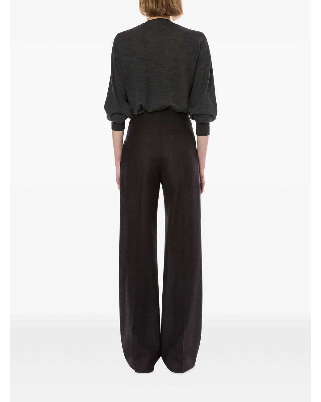 Alberta Ferretti Black Trousers