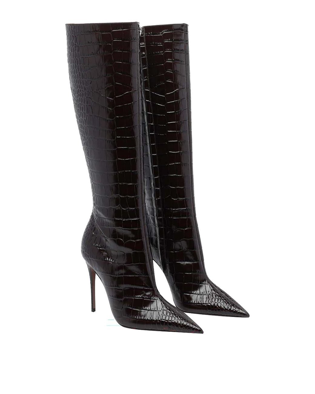 Paris Texas Black Vera Pump Boots
