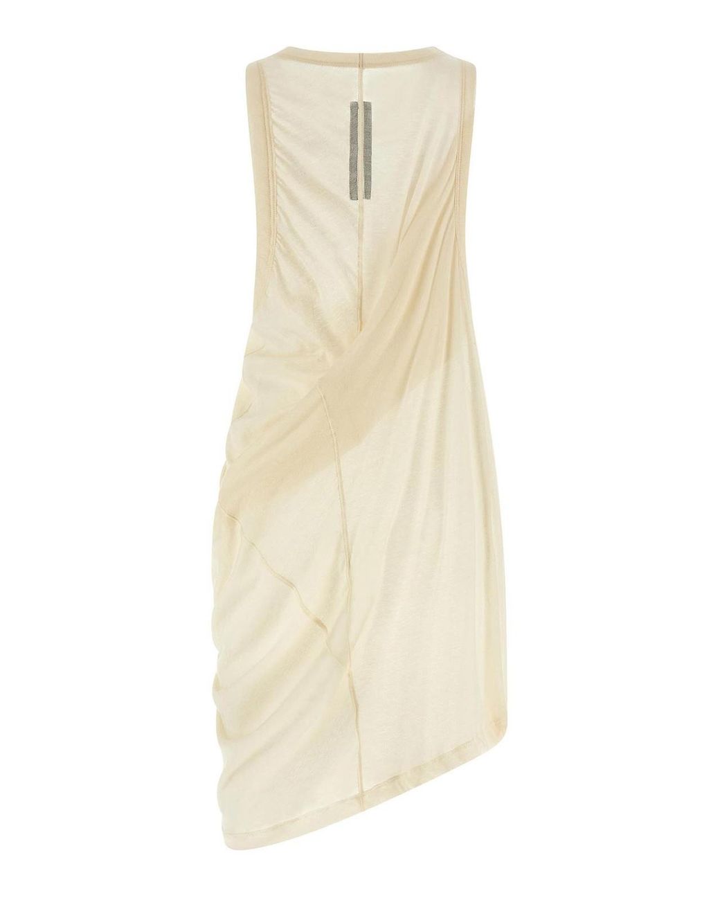 Rick Owens White Anthem Tank Top for men