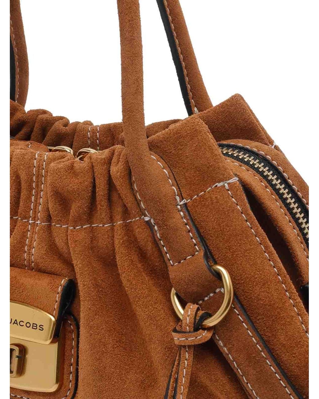 Marc Jacobs Brown The Cristina Small Satchel Bag