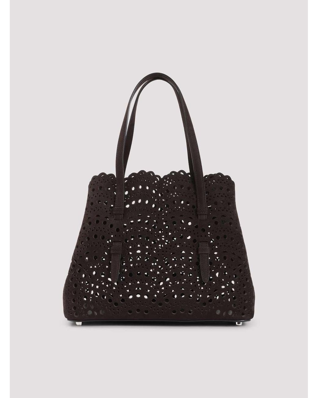 Alaïa Black Mina 25 Nabuck