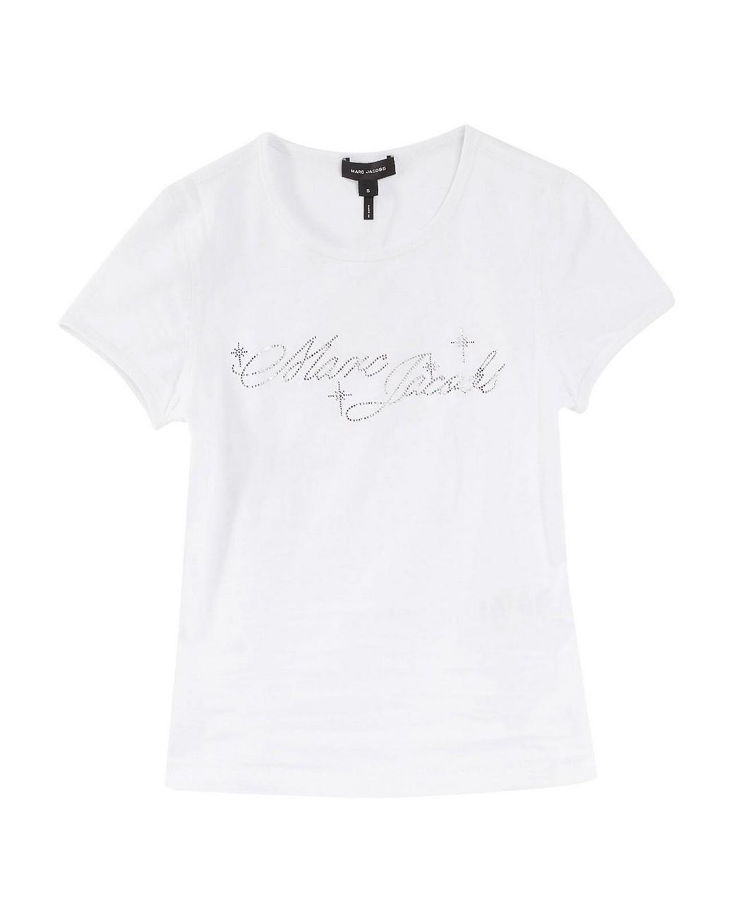 Marc Jacobs White Charm Logo Shruken Tshirt