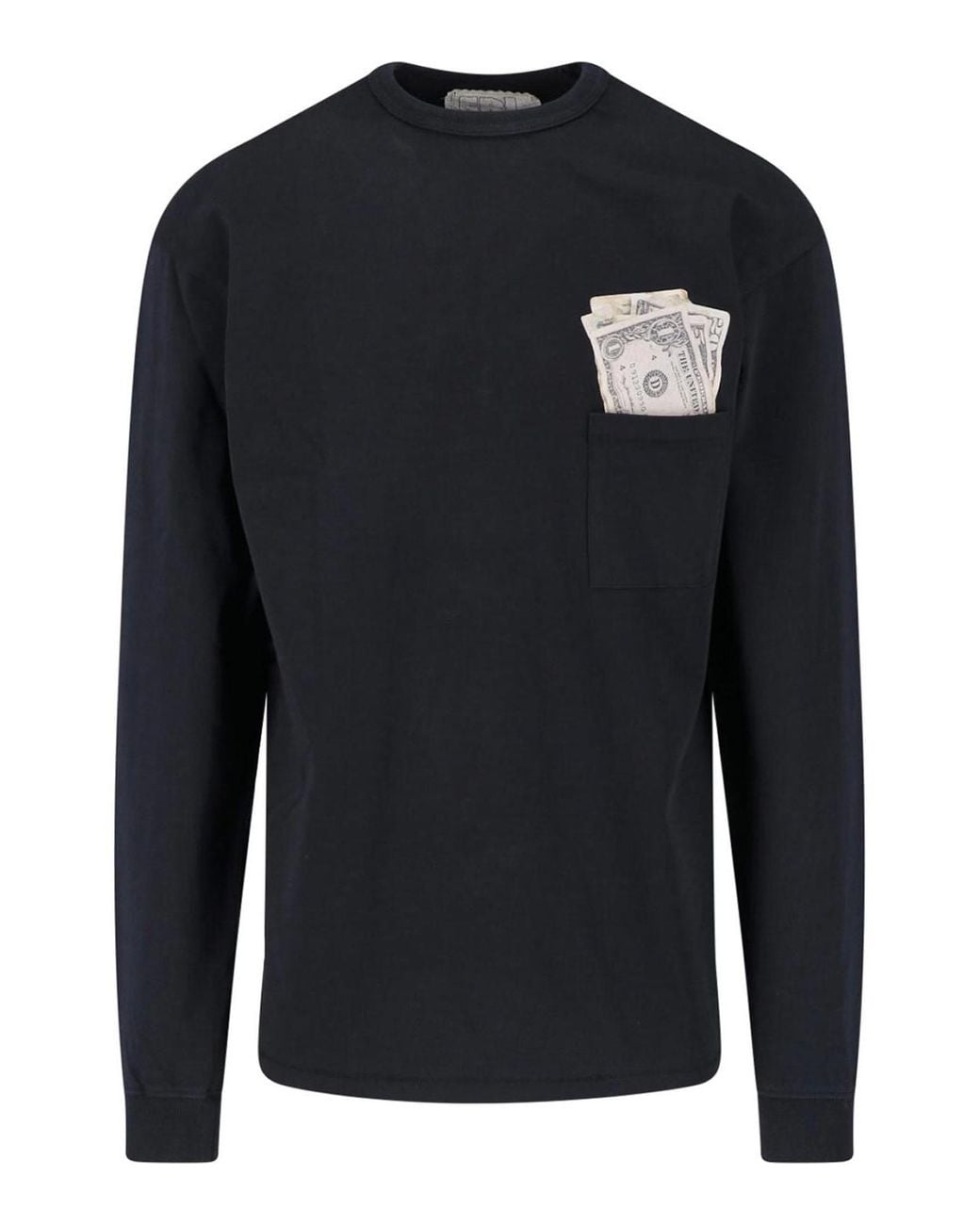 ERL Blue Cotton T-Shirt for men