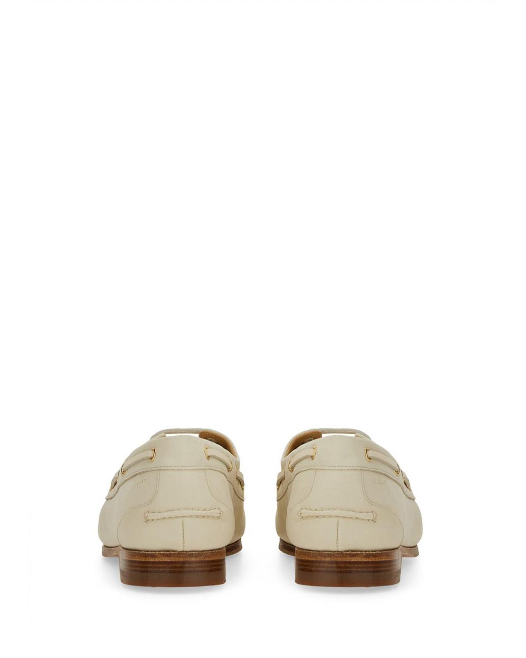 Bally White Moccasin Pathy