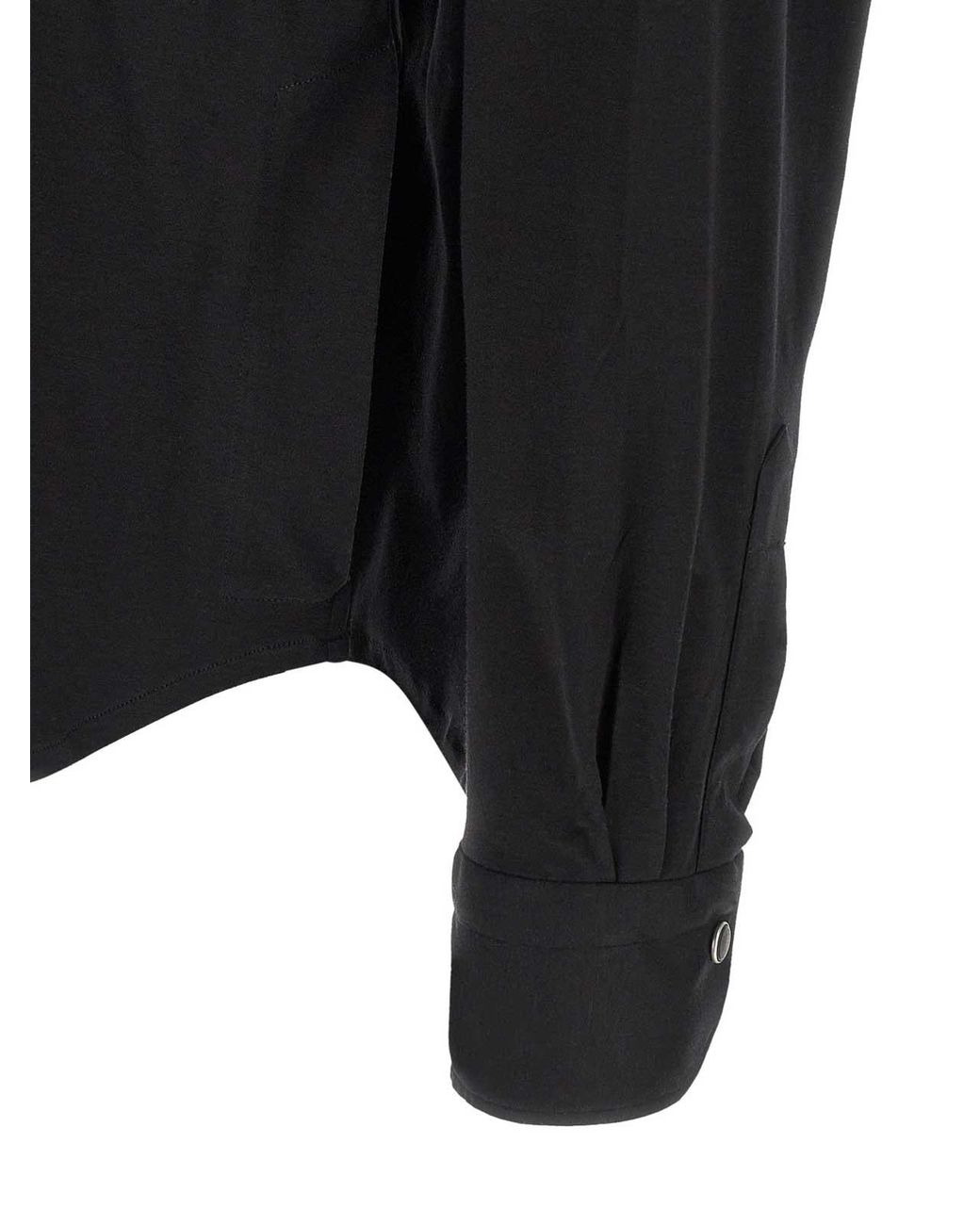 Kiton Black Buba Shirt for men