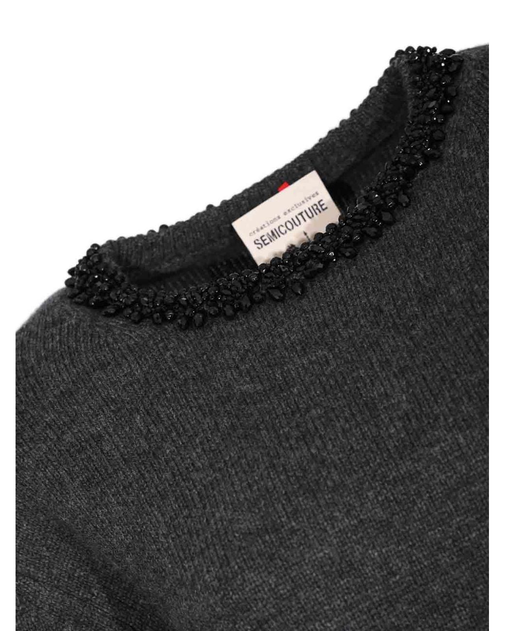 Semicouture Black Denny Jersey
