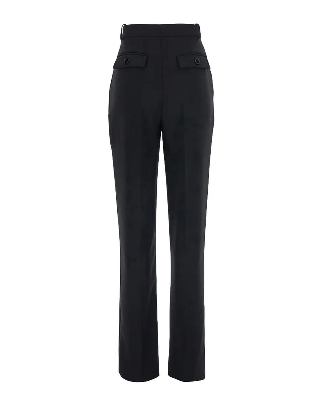 Elisabetta Franchi Black Blk Trousers