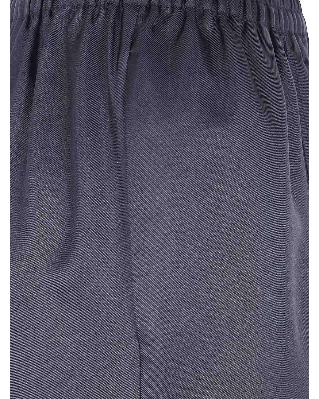 Loulou de Saison Blue Lars Elastic Waistband Pants
