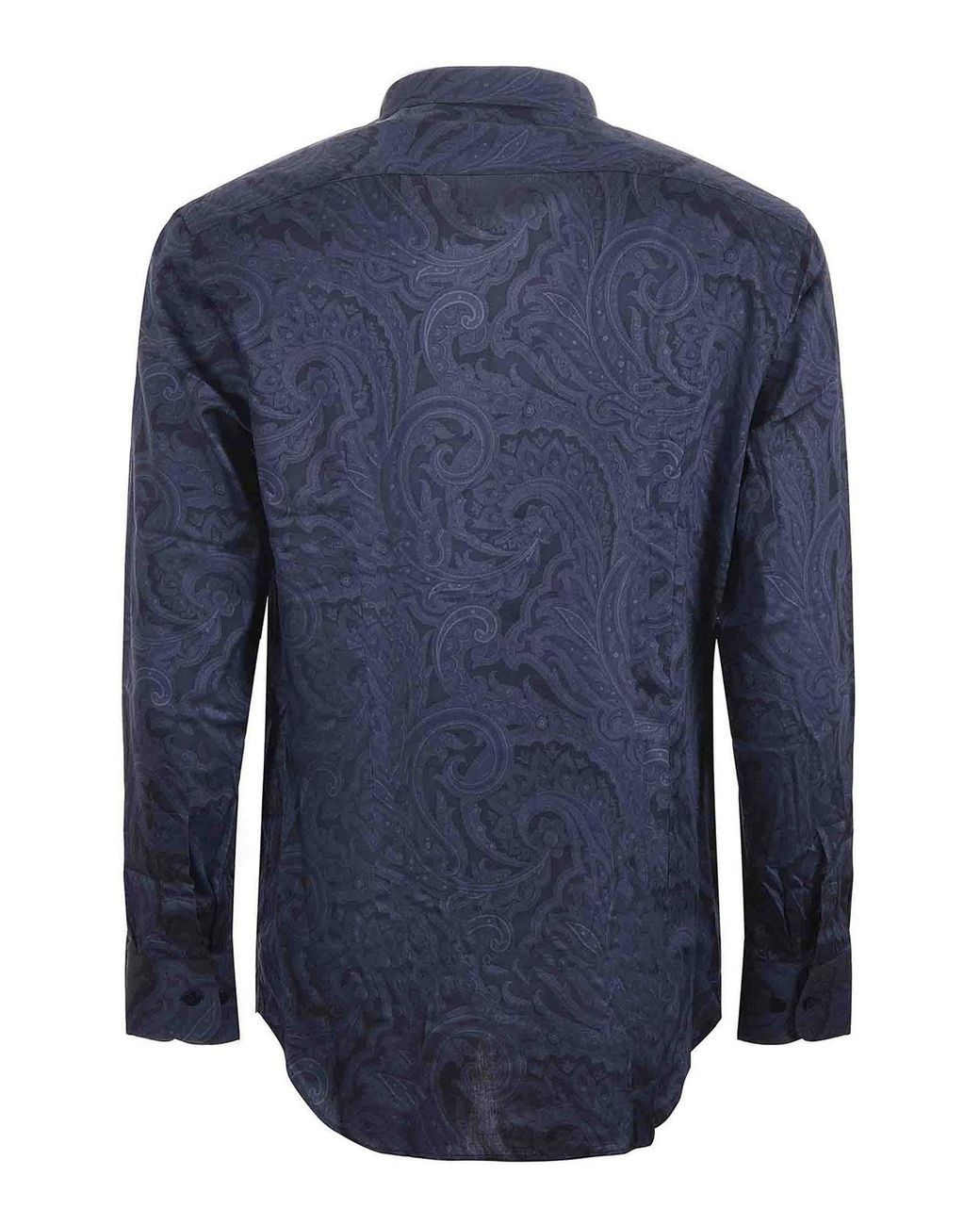 Etro Blue Cotton Shirt for men