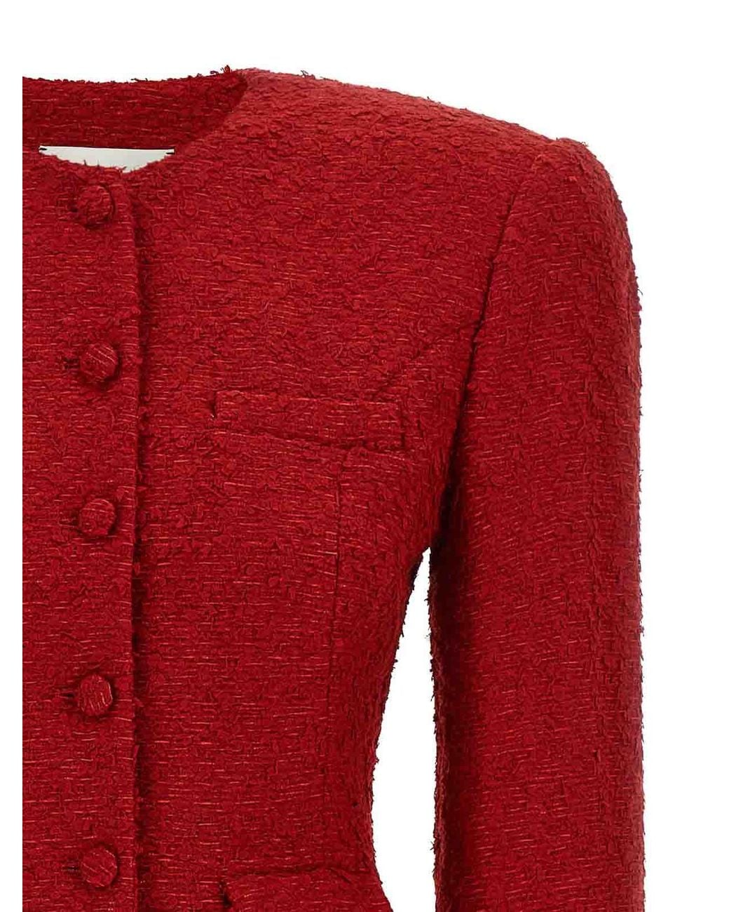 Magda Butrym Red Blazer