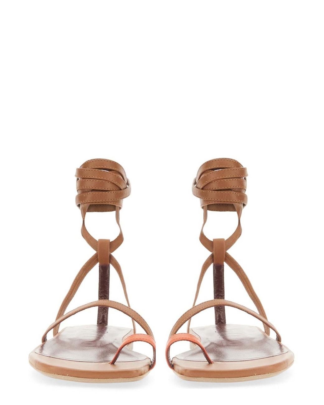 Staud Brown Sandalen