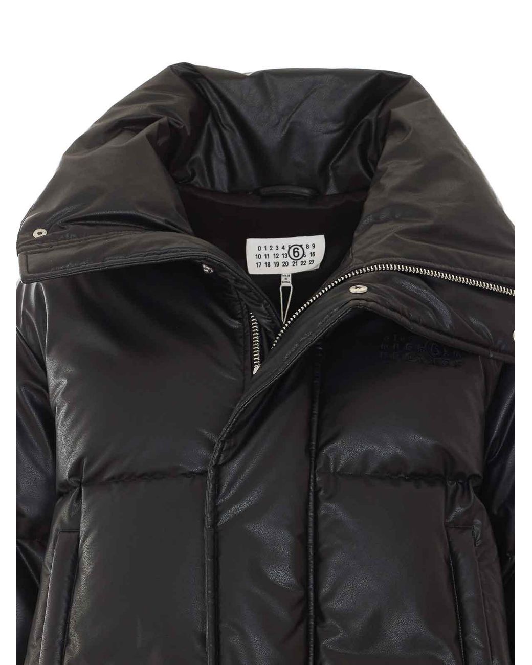 MM6 by Maison Margiela Black Down Jacket