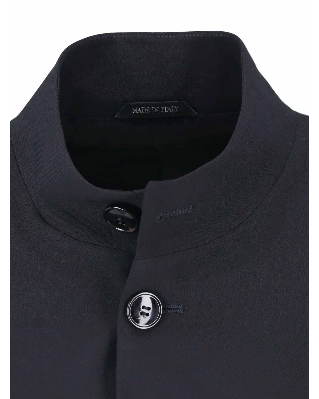 Giorgio Armani Blue Virgin Wool Blazer for men