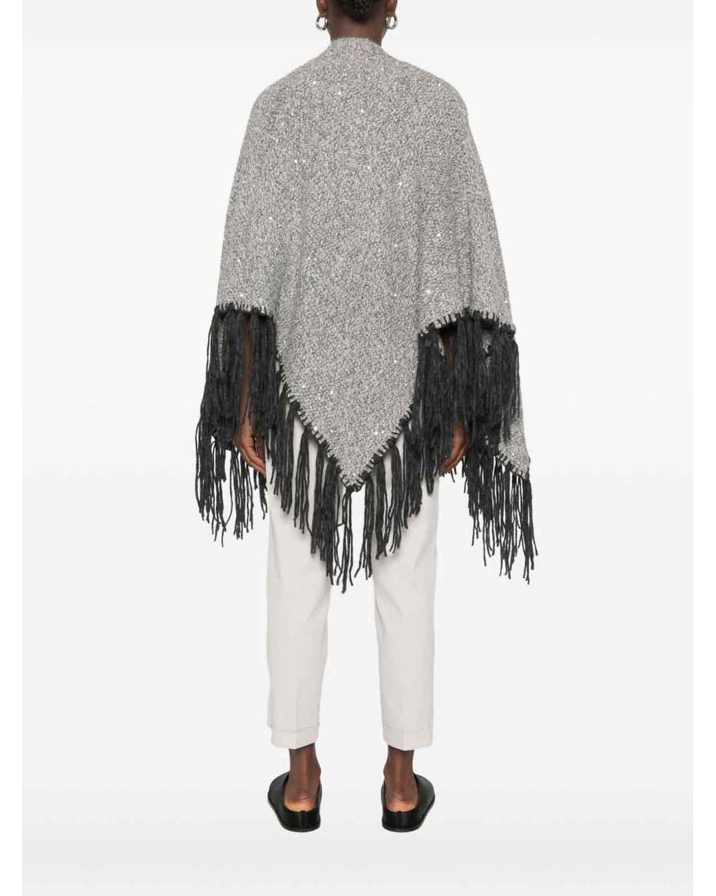 Peserico Gray Cape