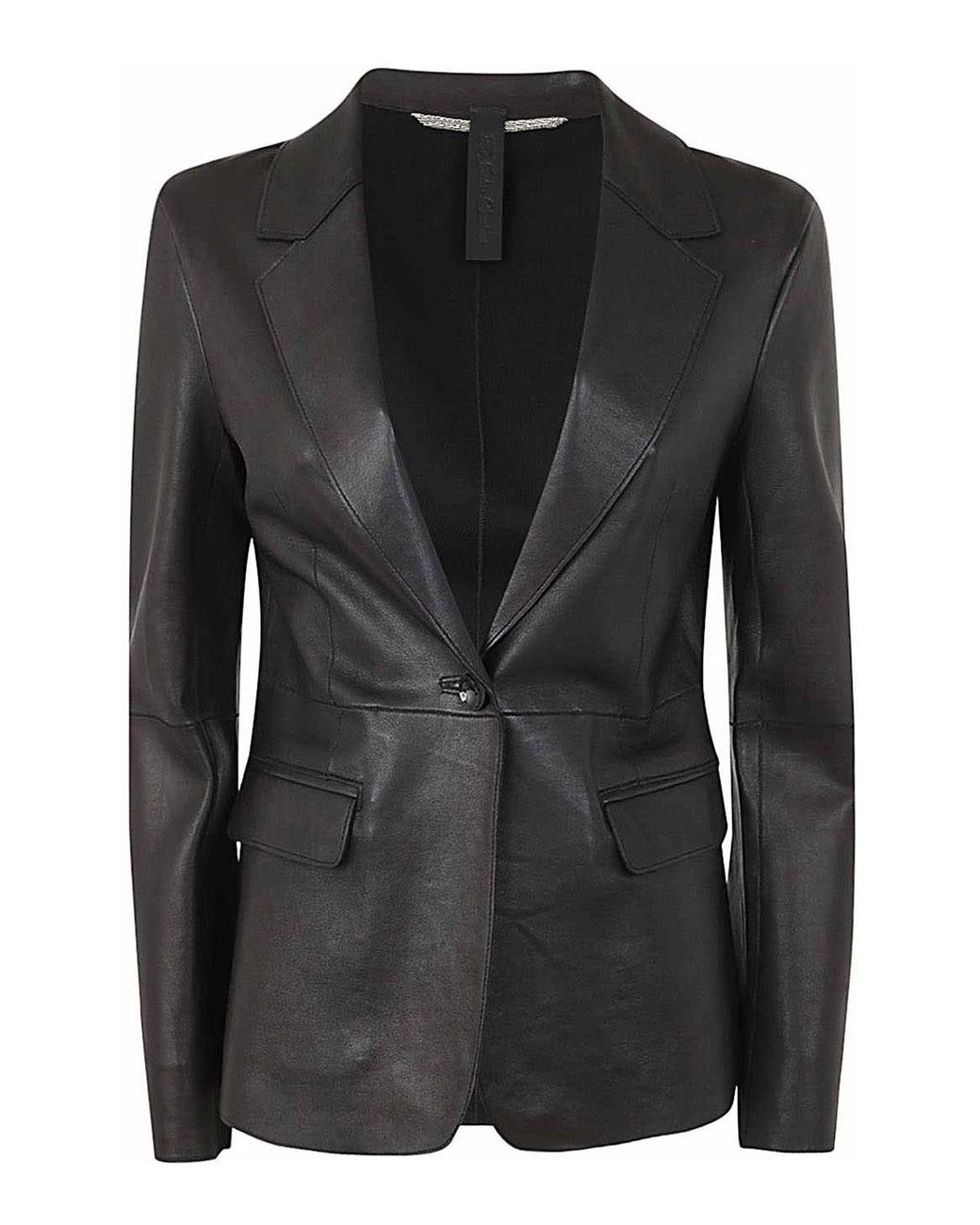 The Jackie Leathers Black Lucy Blazer