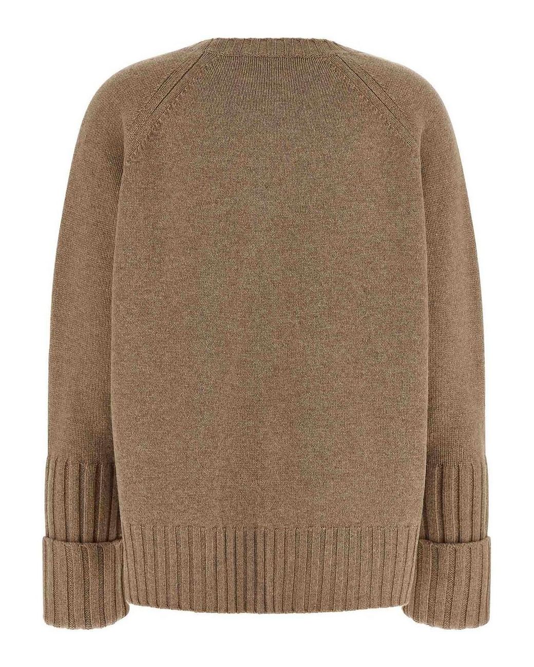 Suéter Cuello Redondo Tory Burch de color Brown