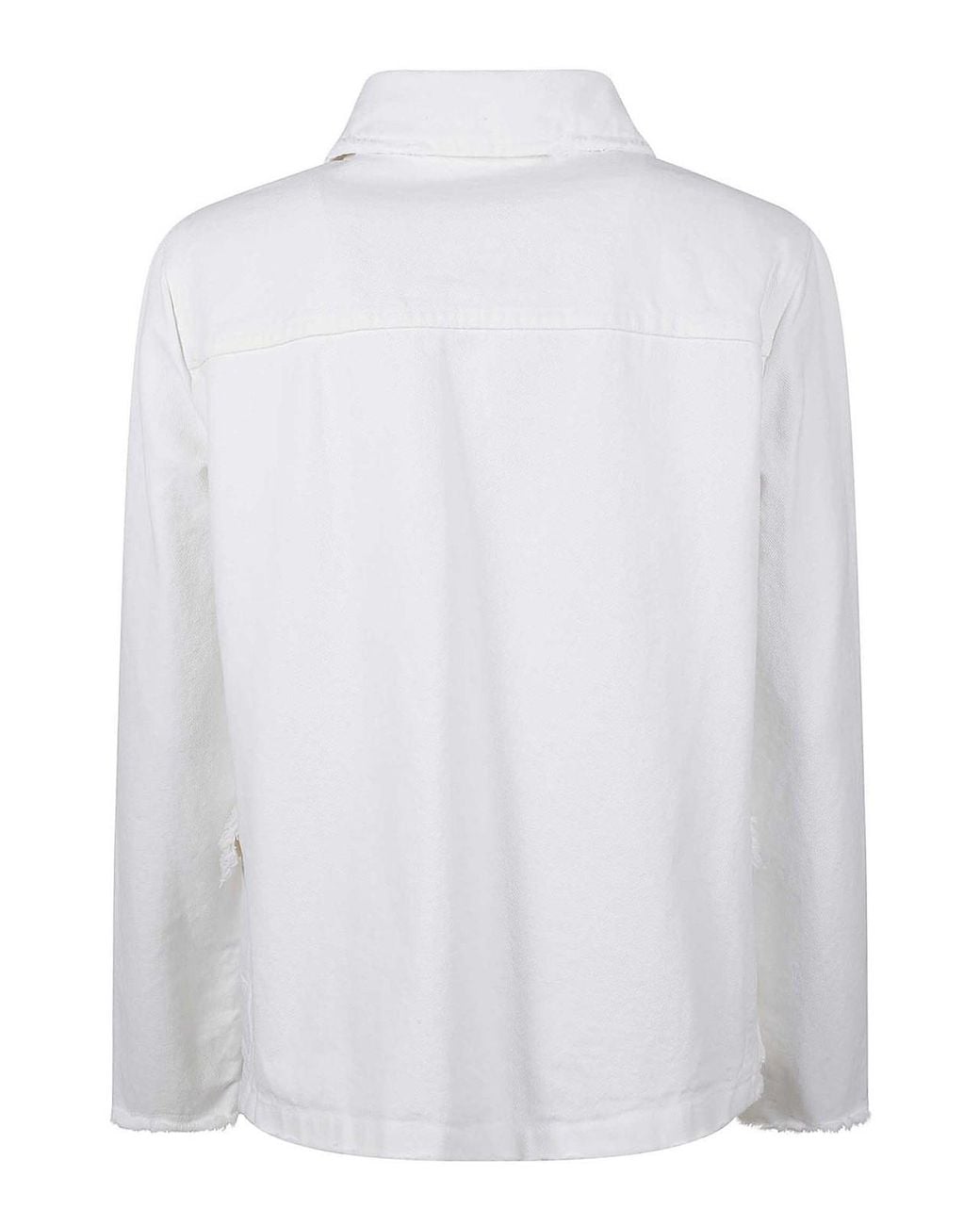 Fay White Denim Jacket