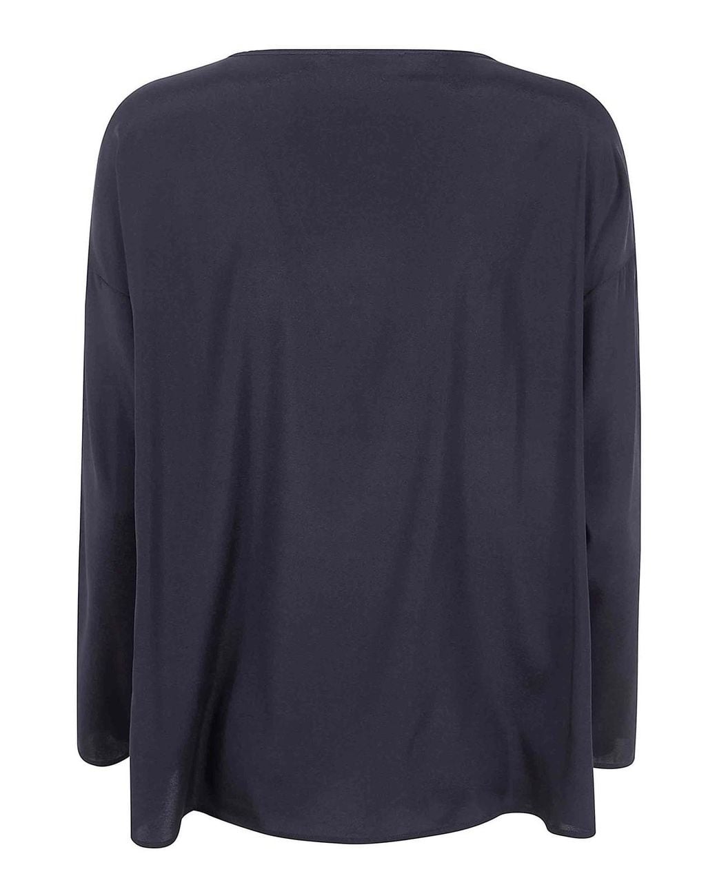 Shirt C-zero Blue V Neck Tunic T-Shirt
