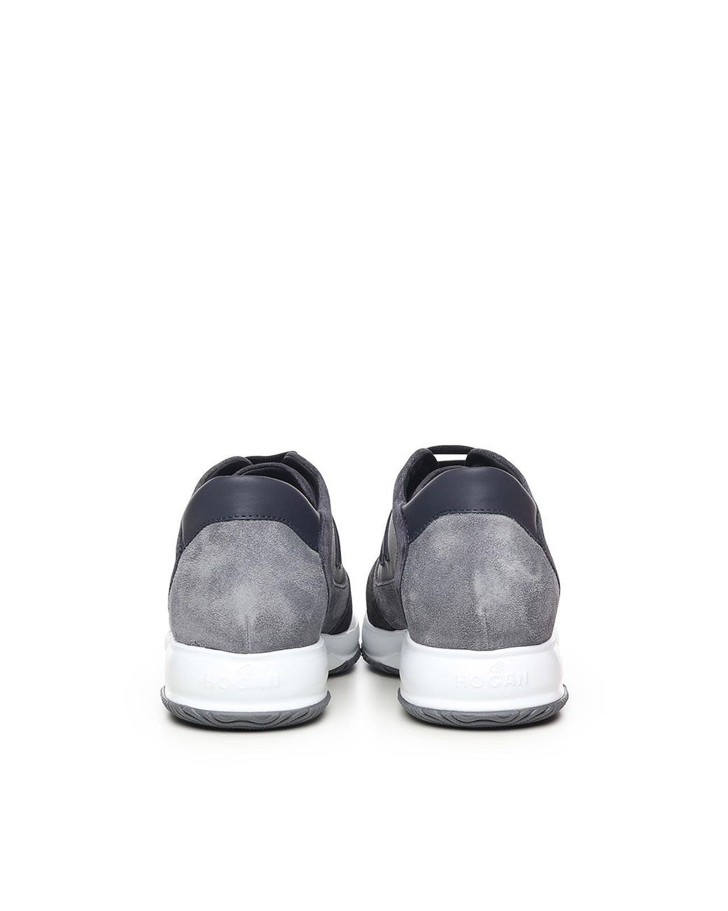 Hogan Gray Interactive Sneakers for men