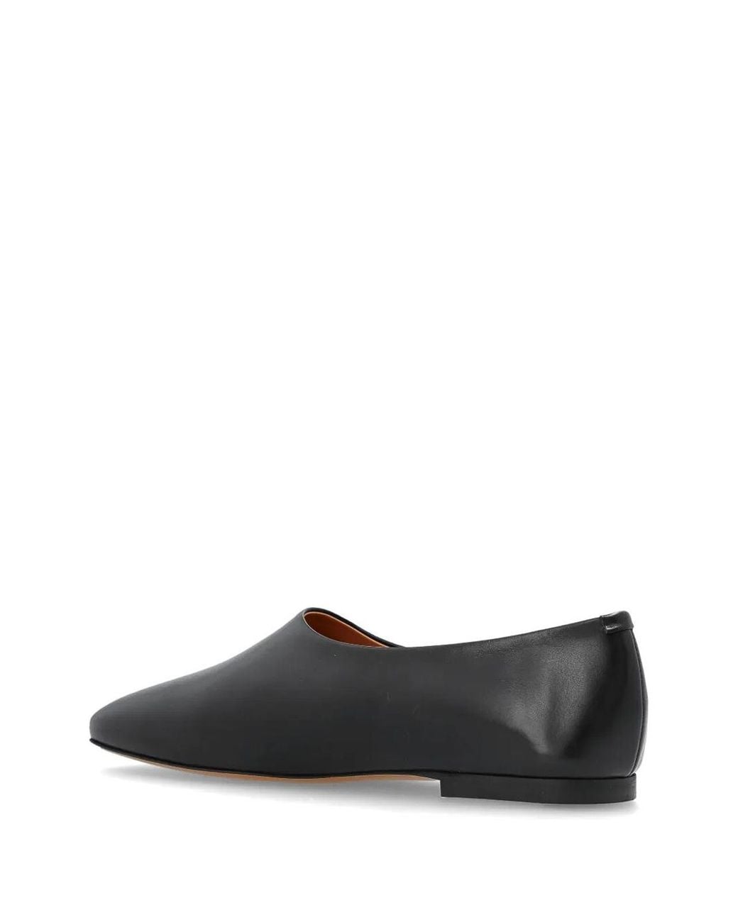 Jil Sander Gray Prince Ballerina Shoes