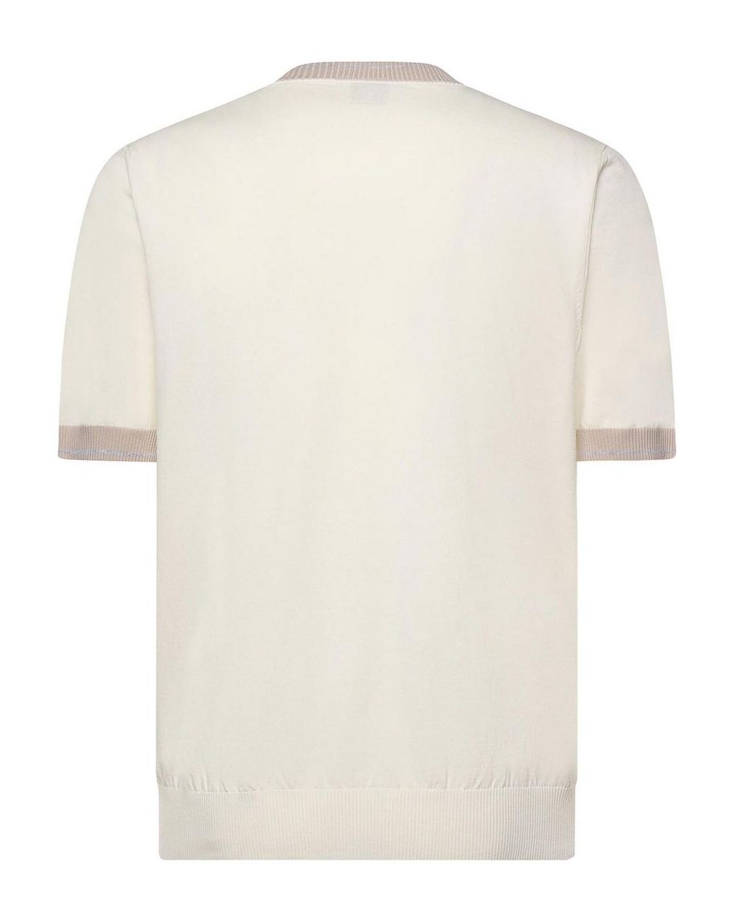 Eleventy Natural Cotton T-Shirt for men
