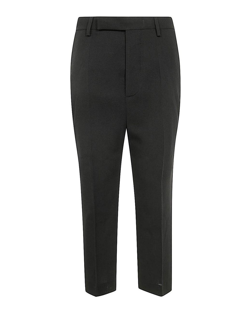 Rick Owens Black Astaires Cropped Pants
