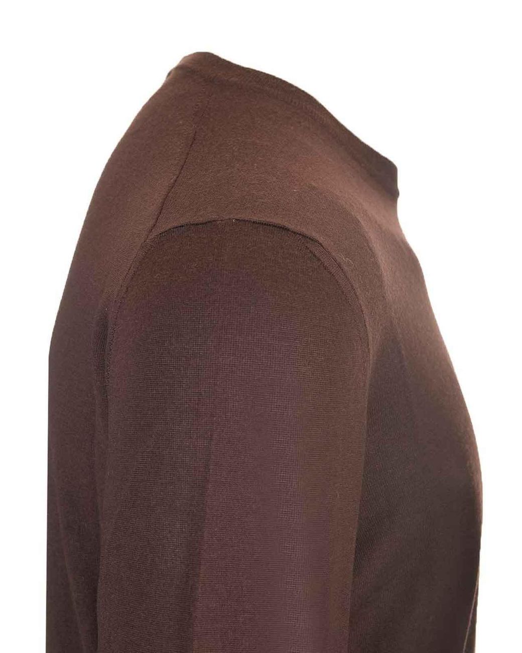 Mauro Ottaviani Brown Crewneck Sweater for men