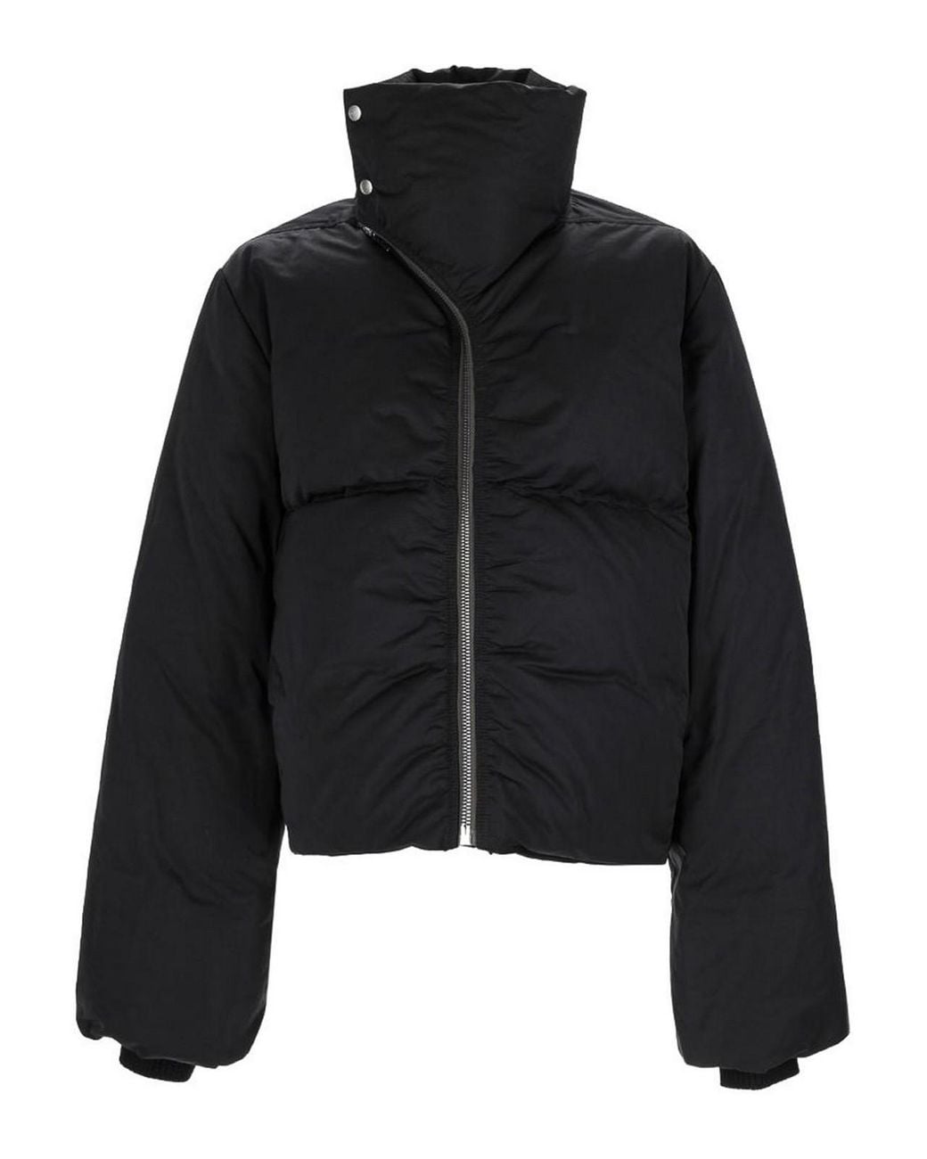 Rick Owens Black Puffer Jacket for men